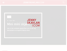 Tablet Screenshot of jennyskavlan.com